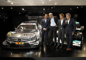Шумахер провел премьеру DTM AMG Mercedes C-Coupe