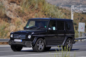 Папарацци сумели добыть фото будущего Mercedes-Benz G63 AMG