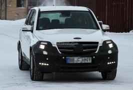 Шпионские фото Mercedes-Benz GLK-Class (2012)